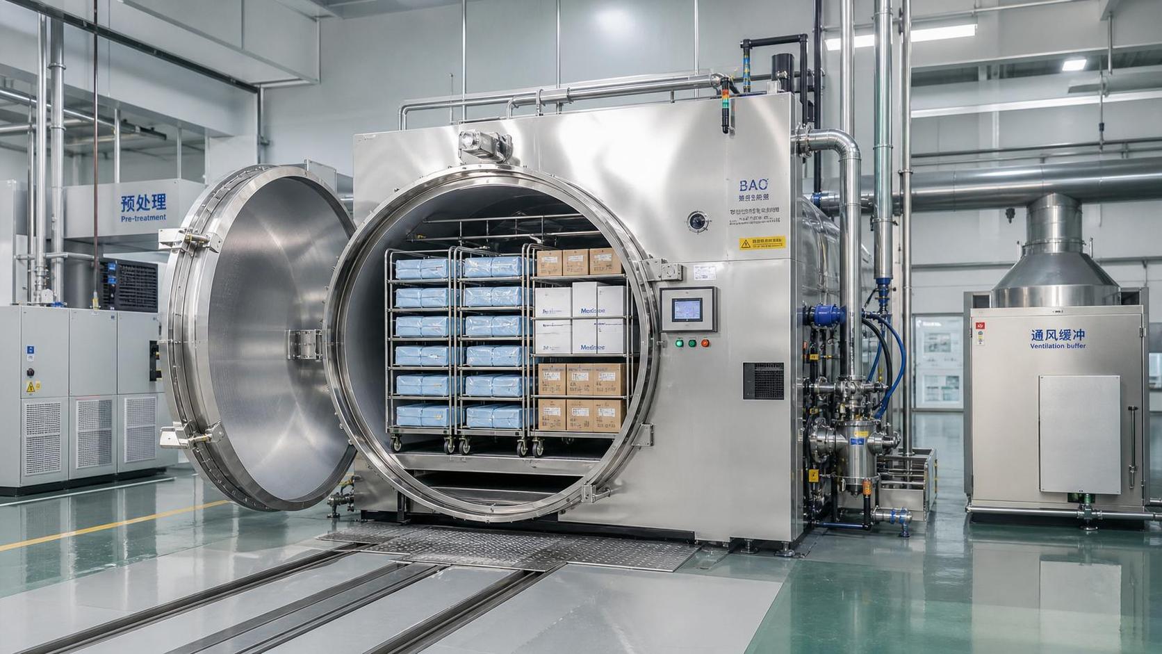 EO Sterilization Equipment Chamber Capacity: How to Size It for Throughput and Product Mix