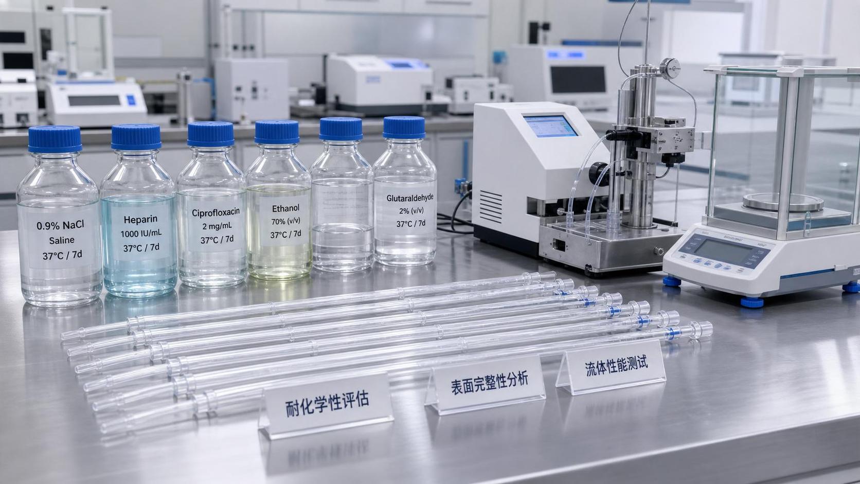 How to Evaluate Catheter Materials for Chemical Resistance in Drug and Disinfectant Exposure