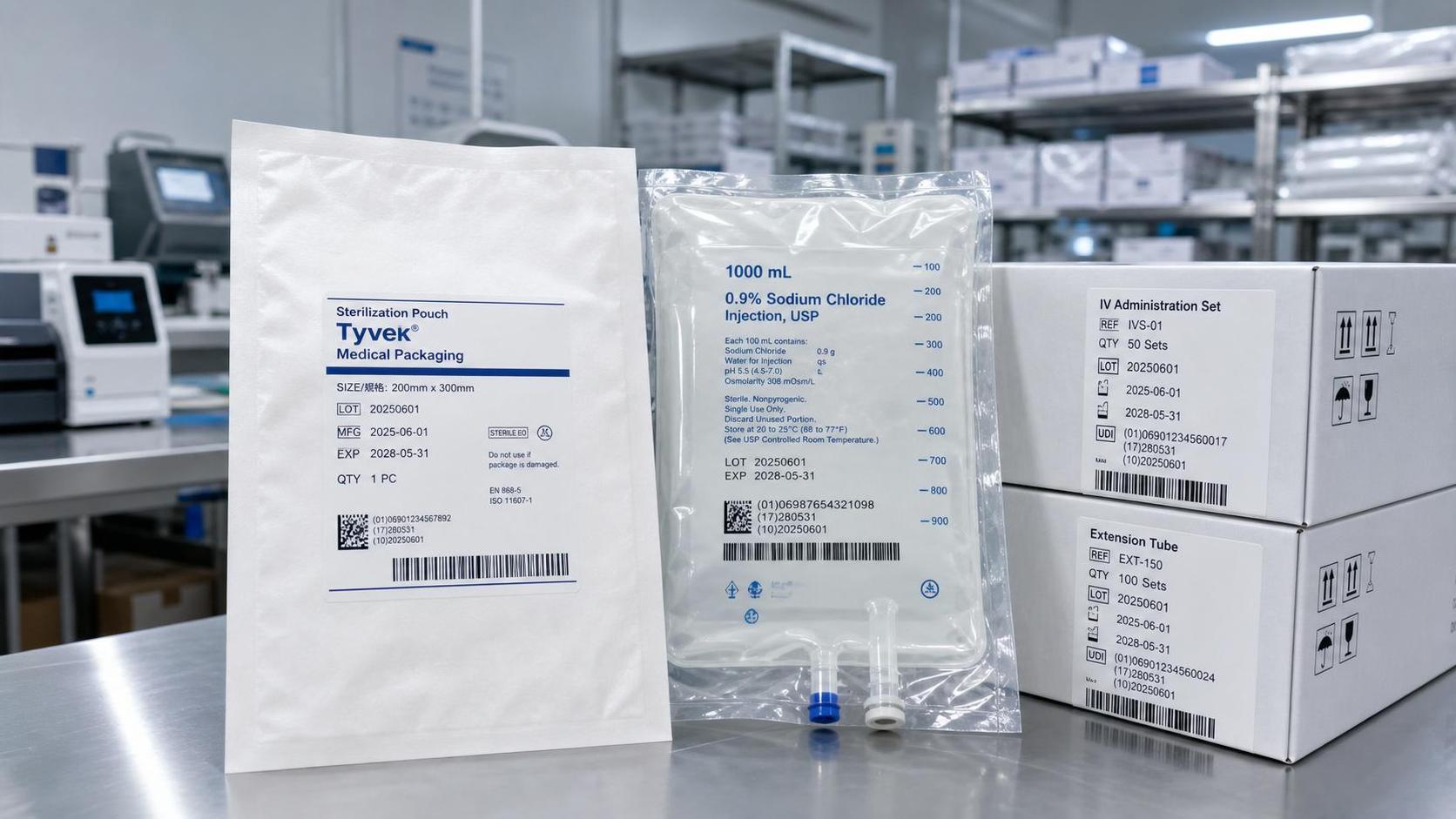 FDA Sets UDI Upload Deadline for Tyvek and IV Bags