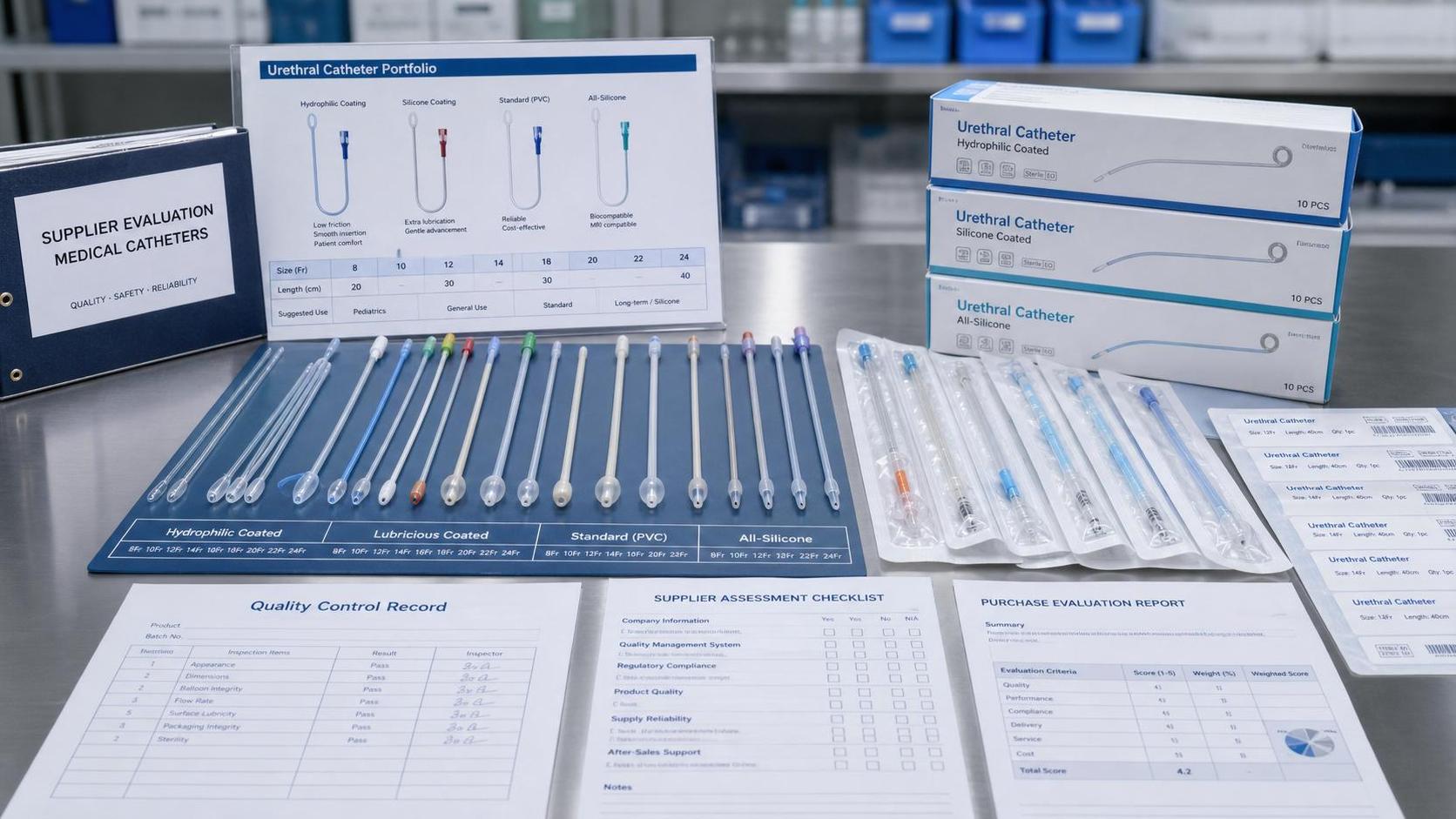 How to Choose a Urology Catheter Supplier Based on Coating, Size, and Use Case