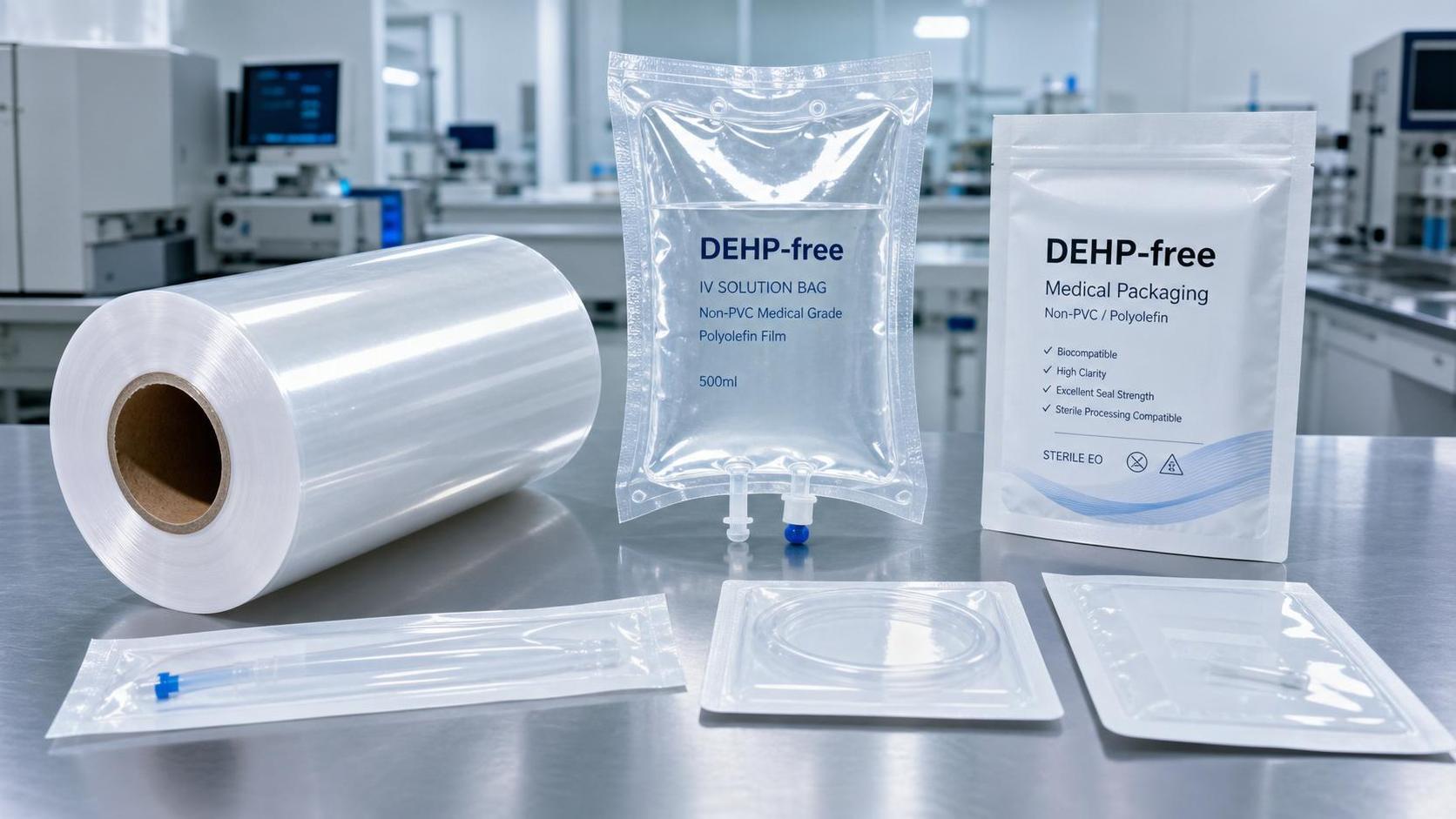 Medical Polymer Materials Non PVC: Where They Fit in IV Films and Medical Packaging