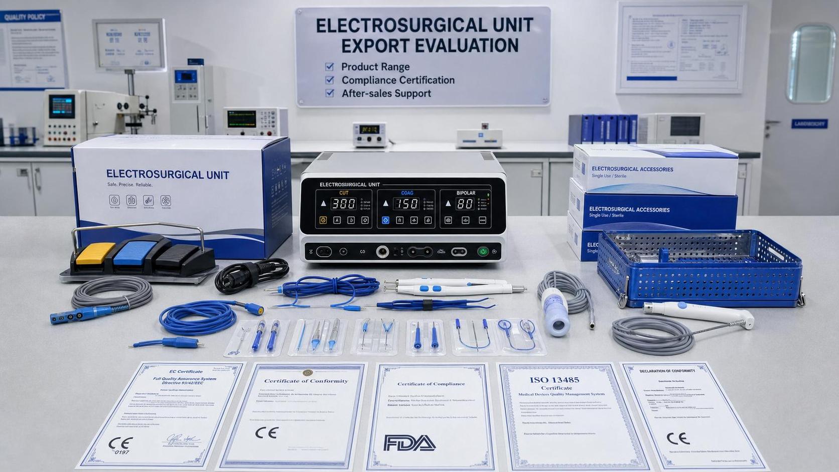 How to Evaluate an Electrosurgery Equipment Exporter for Product Range, Certifications, and Support