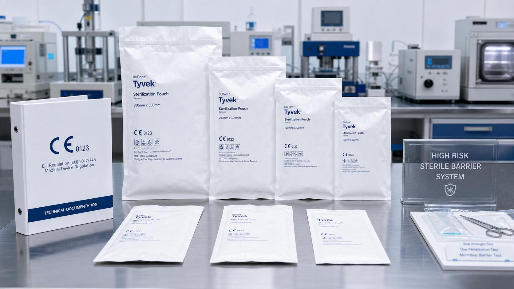 EU MDR Annex XVI Triggers Separate CE Marking for Tyvek Pouches