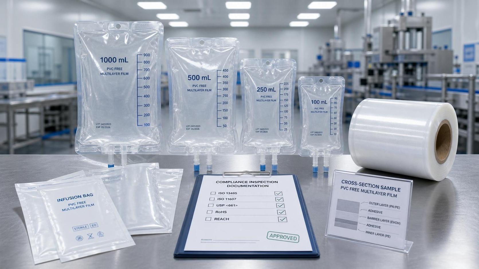 How to Compare a Medical Infusion Bags Manufacturer for Film Structure, Capacity, and Compliance