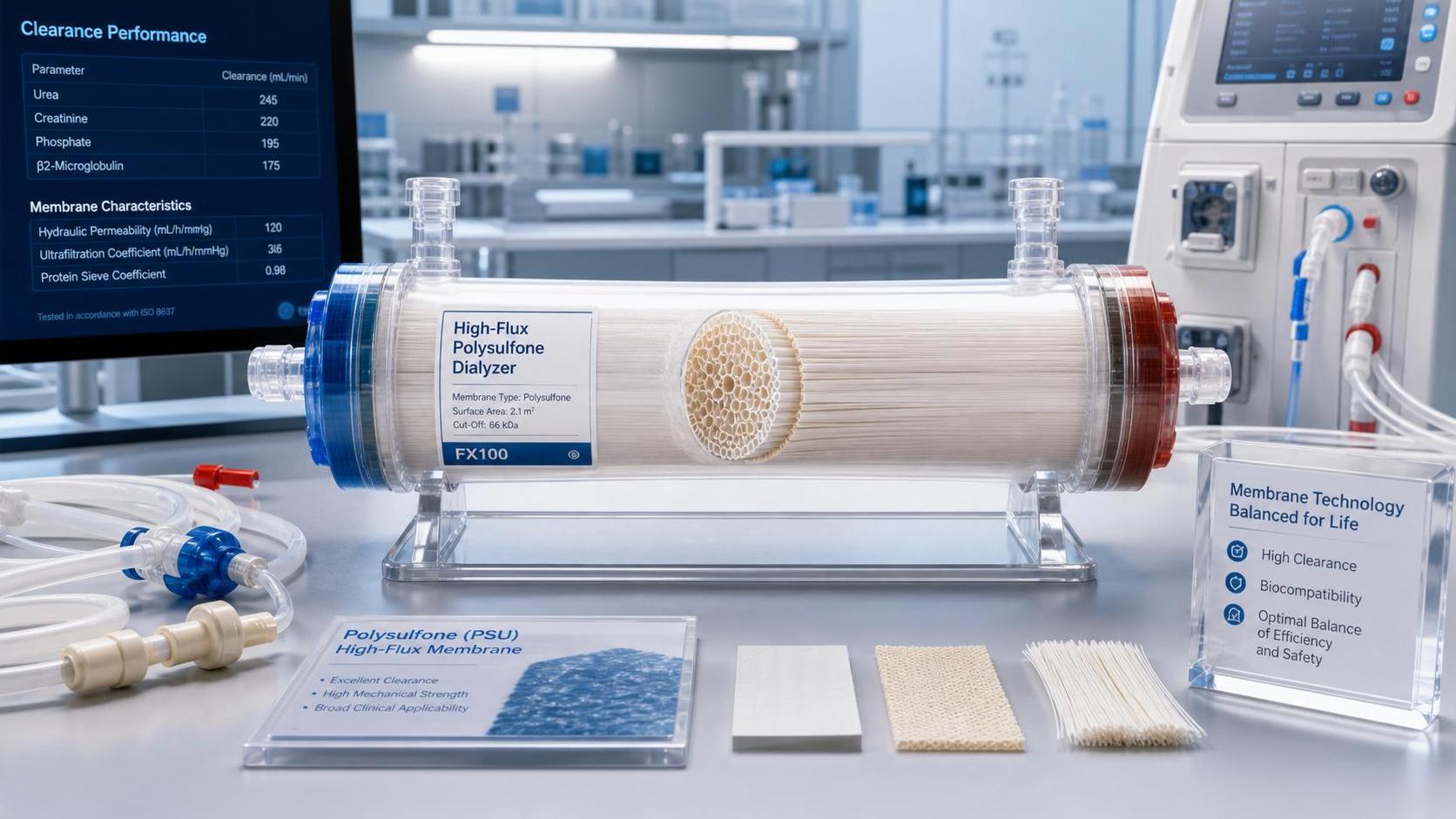 Dialyzer Technology Basics: Membrane Types, Clearance Performance, and Clinical Trade-Offs