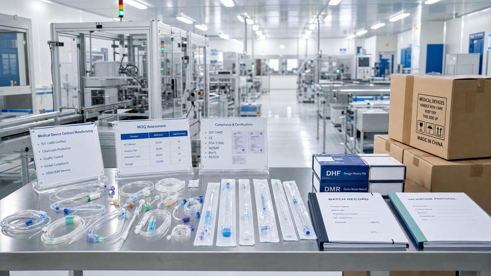 Contract Manufacturing for Medical Devices in China: How to Evaluate Quality, MOQ, and Compliance