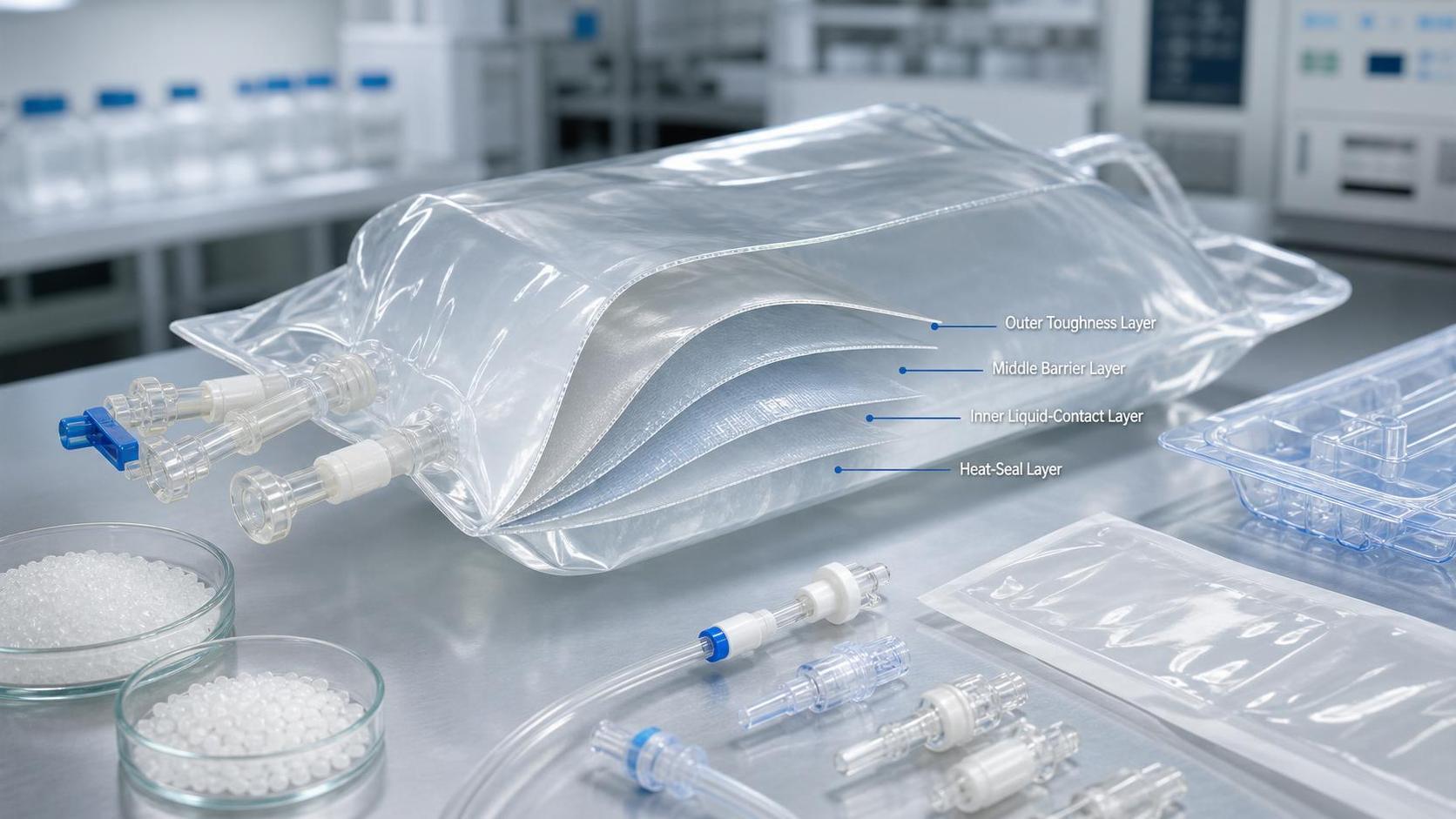 What Are Co-Extruded IV Bag Materials? Layers, Barrier Properties, and PVC-Free Options