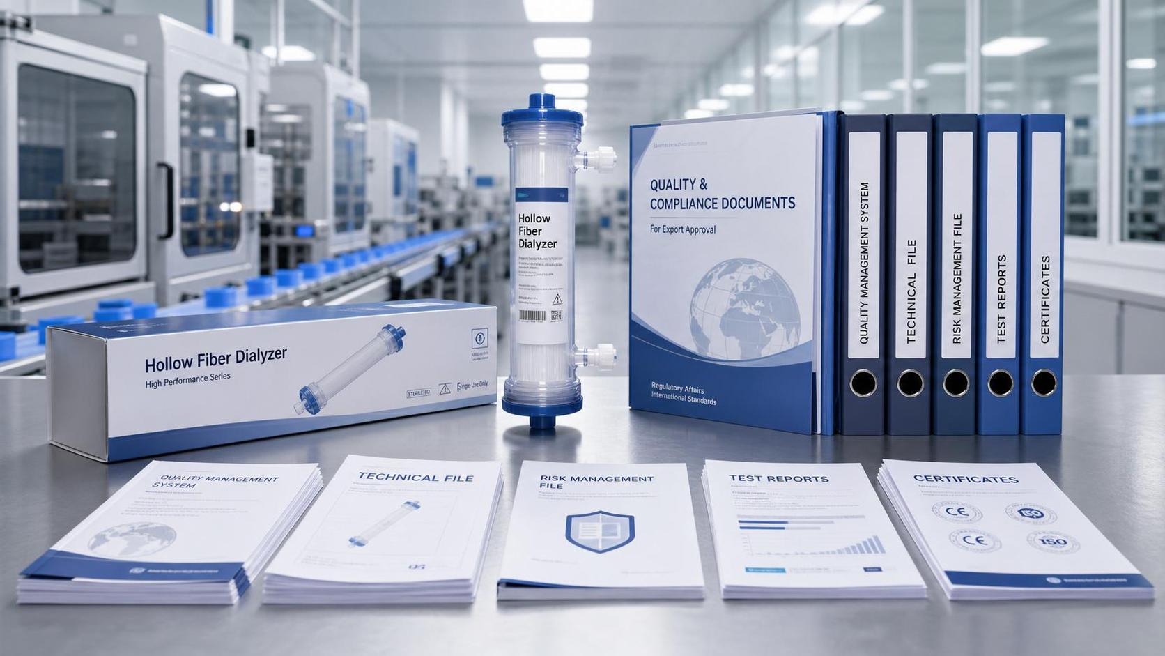 Choosing a Hollow Fiber Dialyzers Exporter: Quality Documents, Capacity, and Market Access
