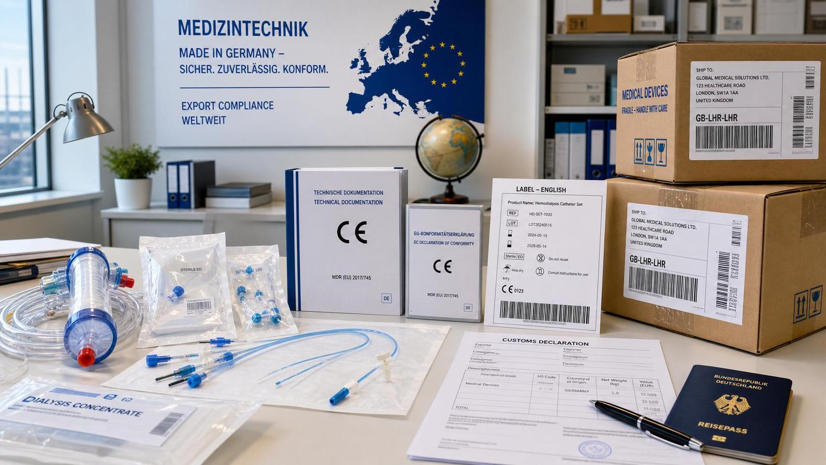 Medical Export Regulations in Germany: Key Compliance Steps for Device Manufacturers