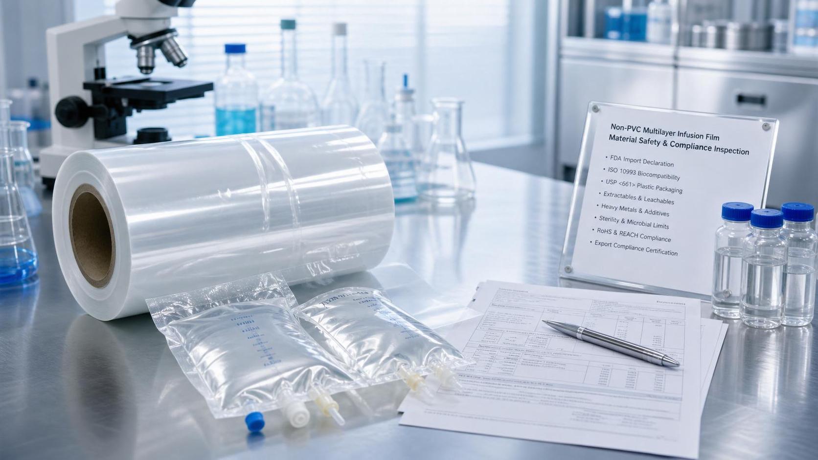 FDA Tightens Reporting for Non-PVC IV Film Imports