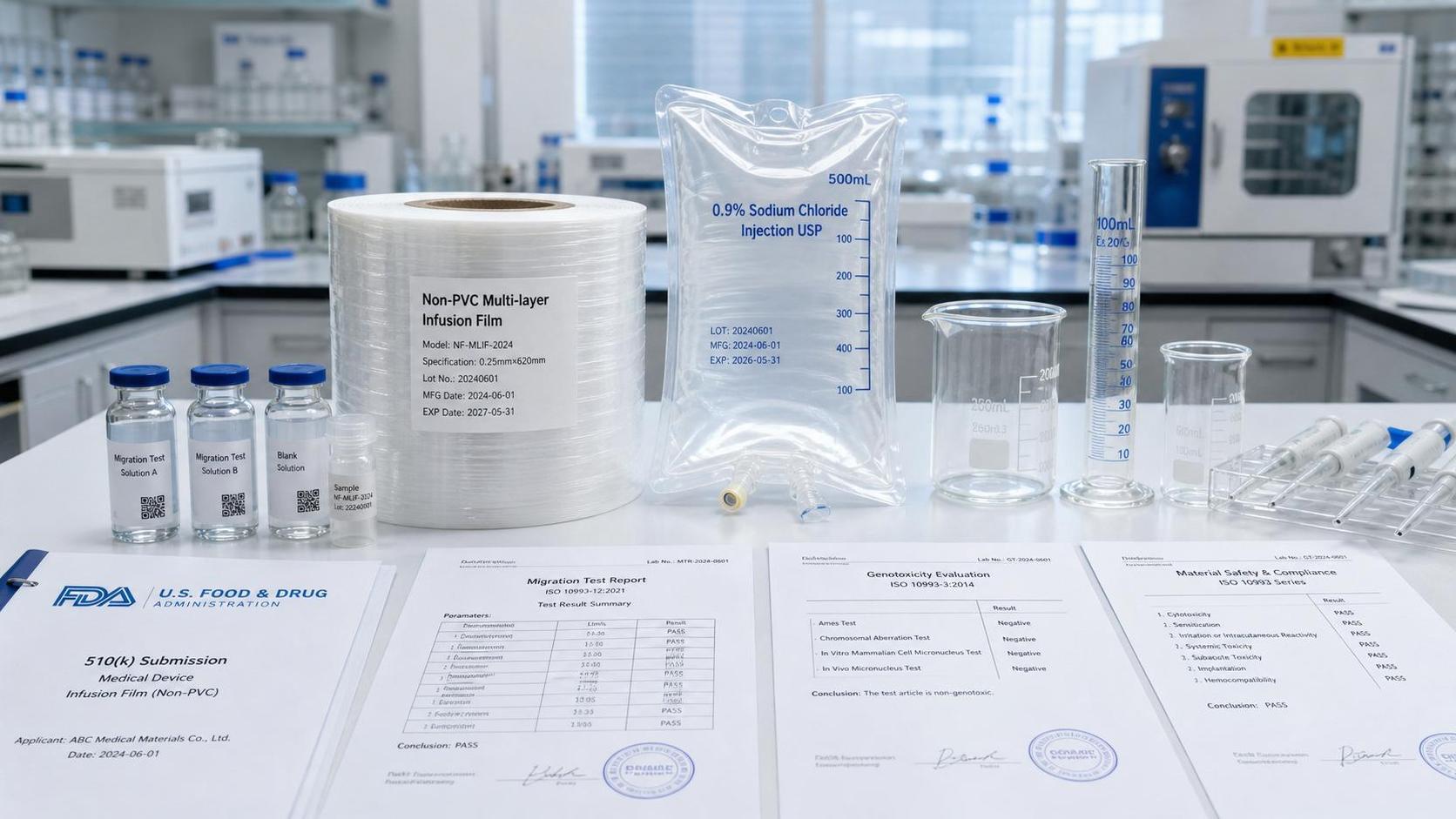FDA Tightens Data Rules for Non-PVC IV Films