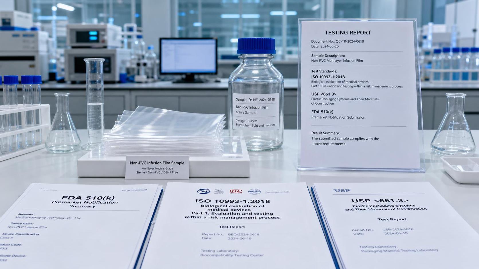 FDA Tightens 510(k) File Rules for Non-PVC IV Films
