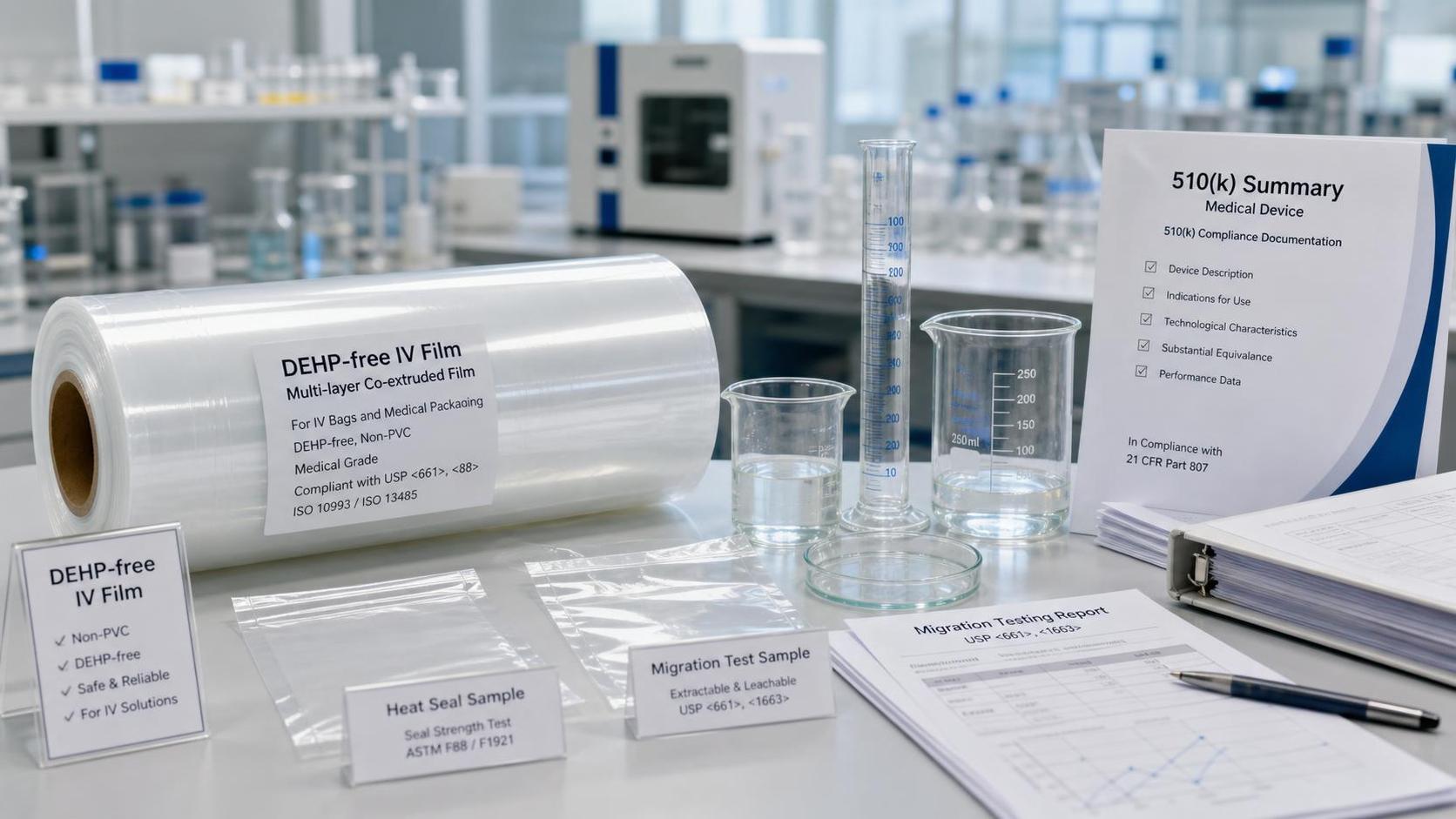 FDA Draft Rule Adds Migration Testing for DEHP-Free IV Films