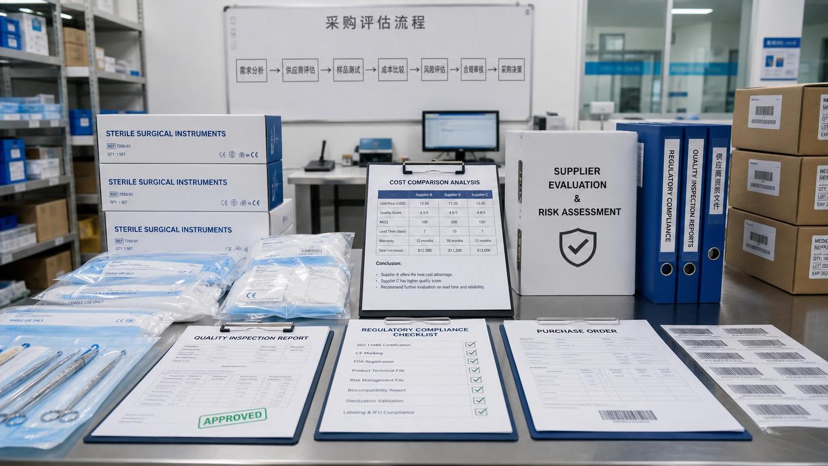Hospital Procurement of Medical Devices: 9 Criteria to Compare Cost, Compliance, and Risk Hospital Procurement of Medical Devices: 9 Criteria to Compare Cost, Compliance, and Risk