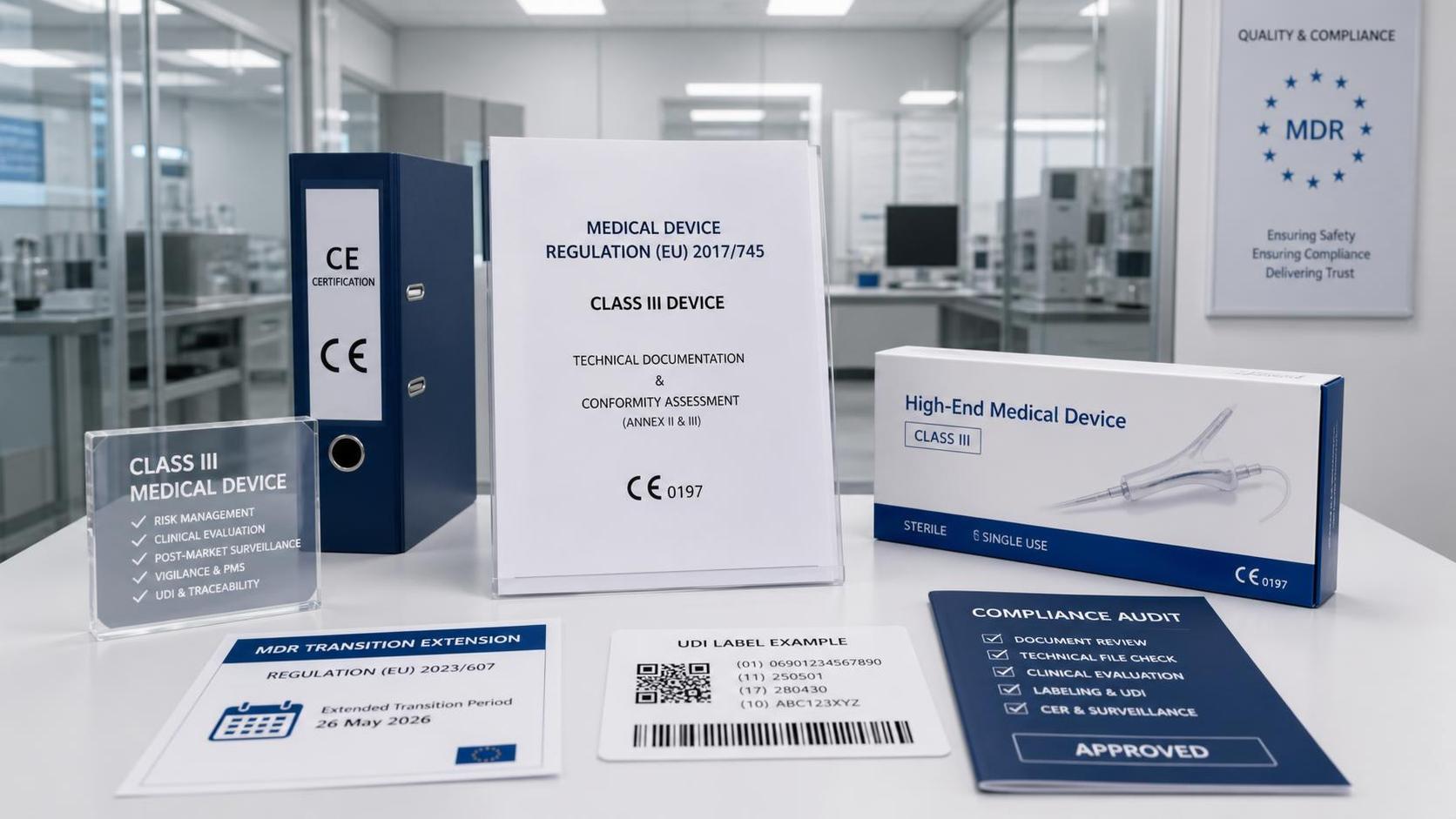 EU Extends MDR Transition by 12 More Months for Class III Devices