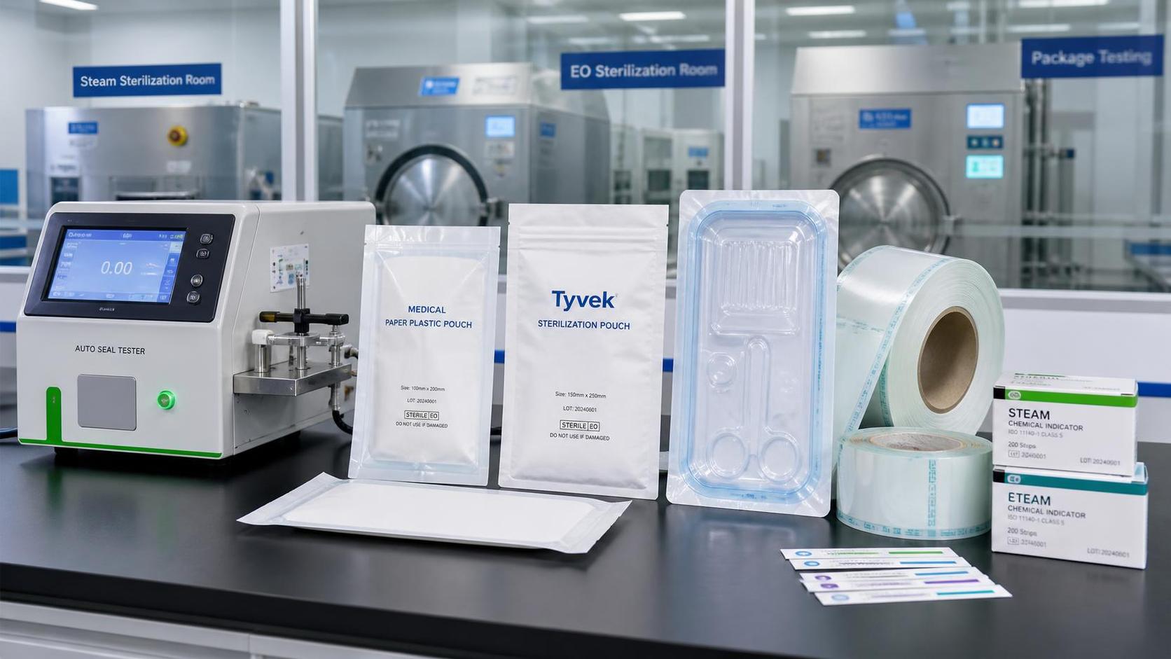 How to Evaluate Medical Sterilization Packaging Systems for EO and Steam Processes
