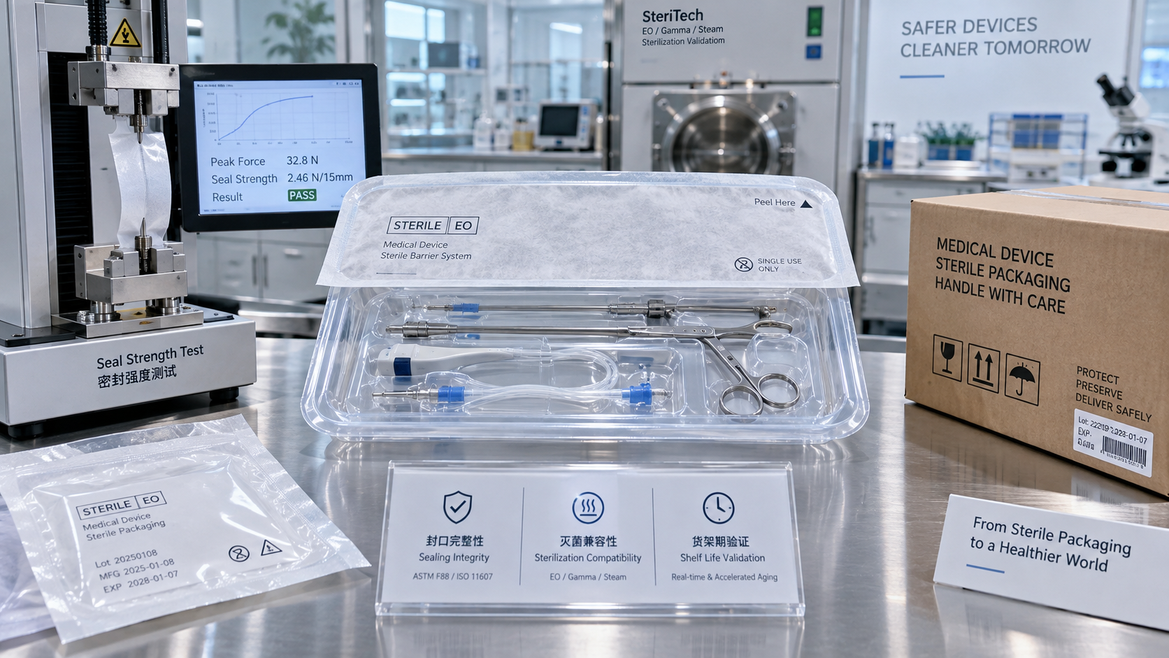 FDA 510(k) Pathway for Sterile Medical Packaging: Evidence and Testing Requirements