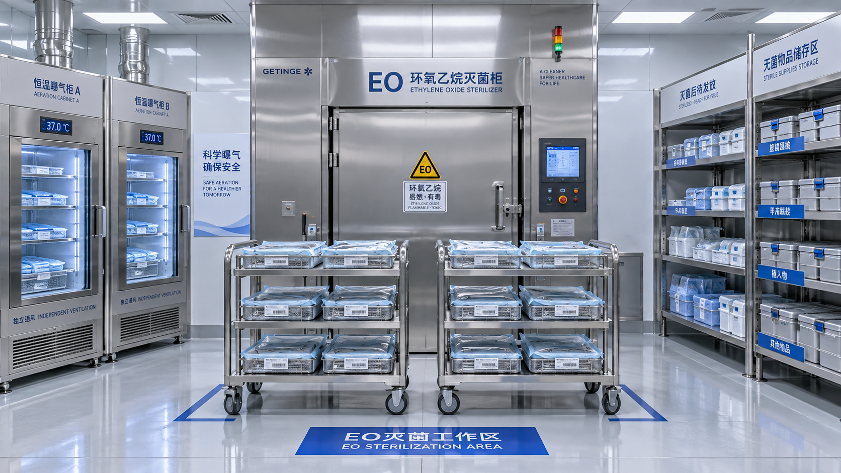 Medical EO Sterilizers for Hospital Use: Designing a Safe, High-Throughput Workflow