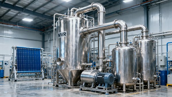 MVR Evaporation for Wastewater: Energy Use, Feed Limits, and ROI Factors