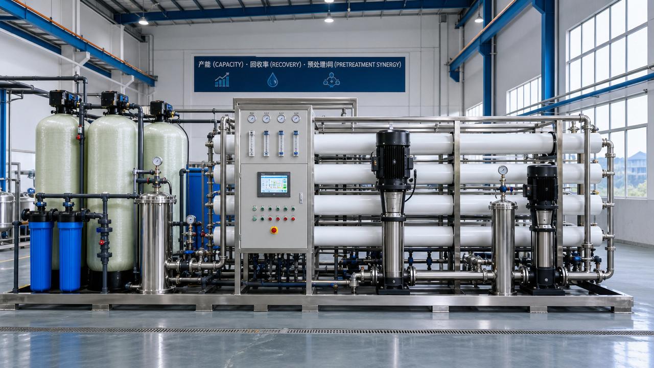 Reverse Osmosis Plants Selection Guide: Capacity, Recovery, and Pretreatment Basics