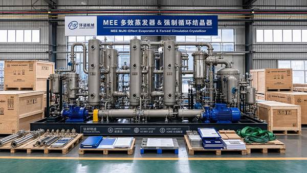 China MEE Crystallizer Lead Time Extends to 18–22 Weeks