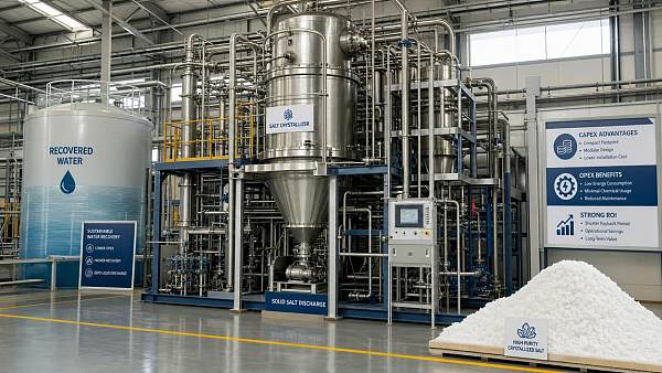 Brine Crystallization System Costs: CAPEX, OPEX, and Payback Factors