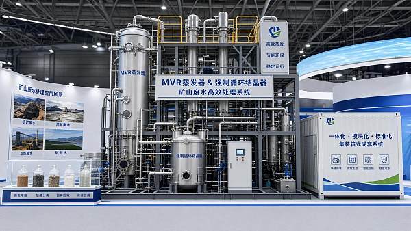 Shanghai Water Show Ends With Mining Orders for MVR Systems