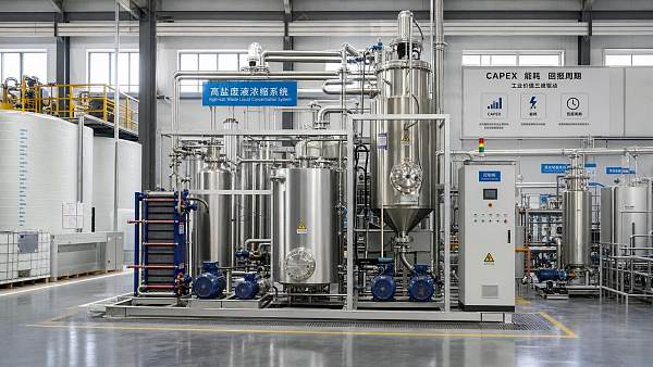 High-Salinity Waste Concentrator Cost: CAPEX, Energy, and Payback