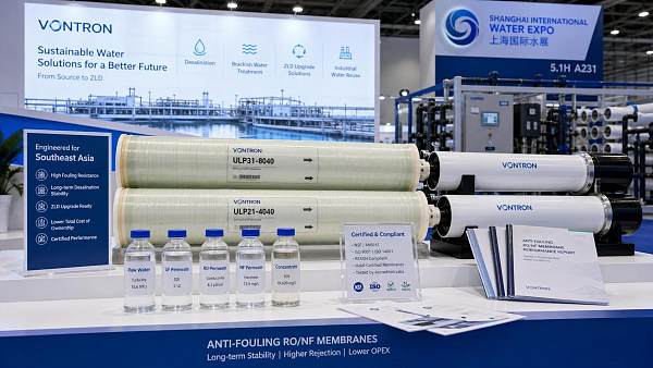 Shanghai Water Show Closes as Anti-Fouling RO/NF Membranes Draw SEA Interest