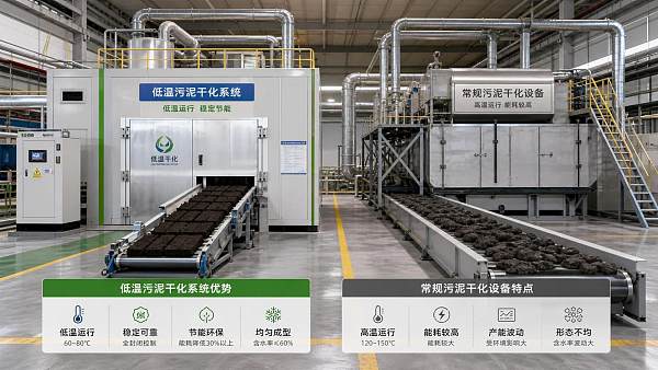 Sludge Drying Options Compared: When Low-Temperature Systems Make Sense