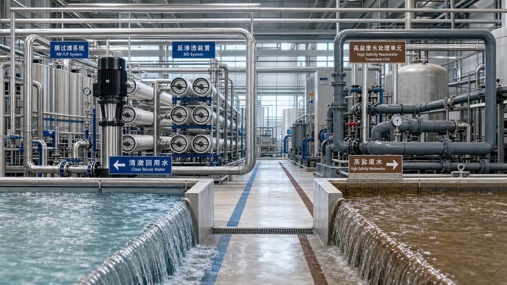 Water Reuse Treatment Options by Effluent Quality
