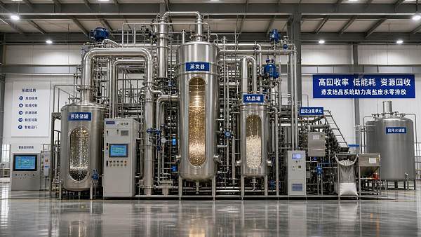 Evaporation Crystallization Systems: Energy Costs, Yield, and Design Tradeoffs