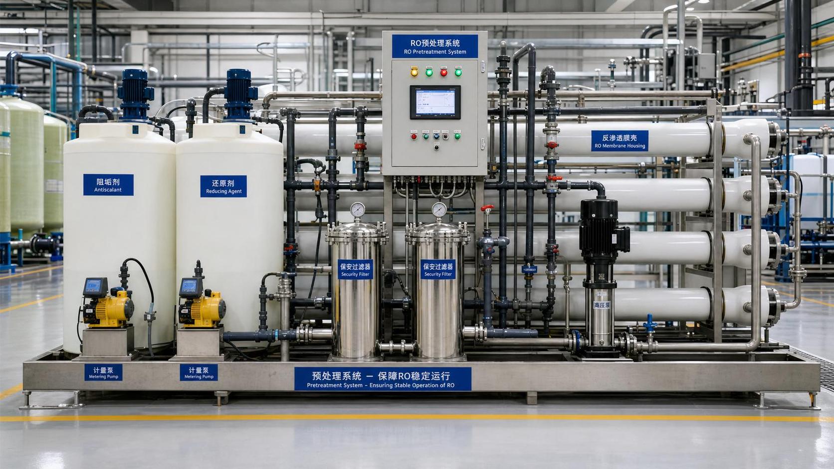 RO Pretreatment with Chemical Dosing: Common Causes of Membrane Fouling