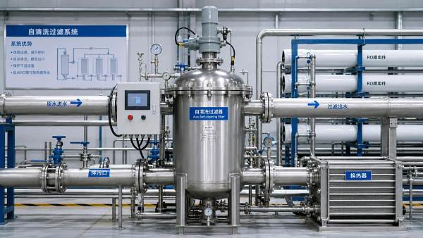 When Self-Cleaning Filtration Cuts Downtime in Process Water Lines
