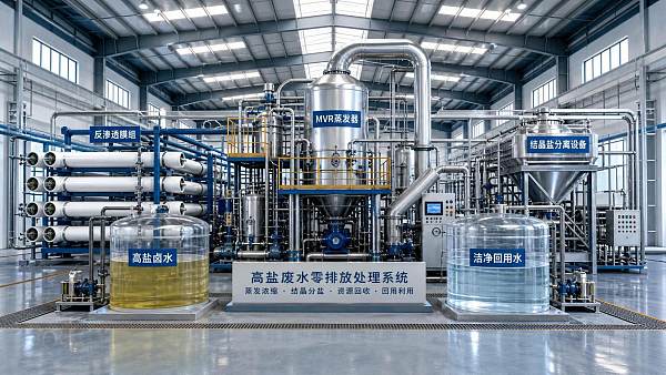 Industrial Brine Management Options for ZLD and Salt Recovery