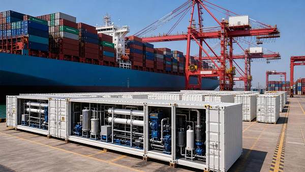 Shanghai Port Speeds GCC SWRO Export Clearance