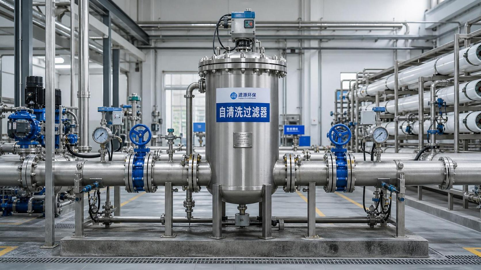 Self-Cleaning Filter Systems for Intake Water: When They Pay Off