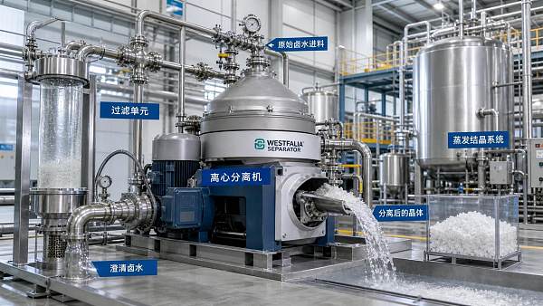 Centrifugal Separation of Lithium Brine: Key Metrics for Process Selection