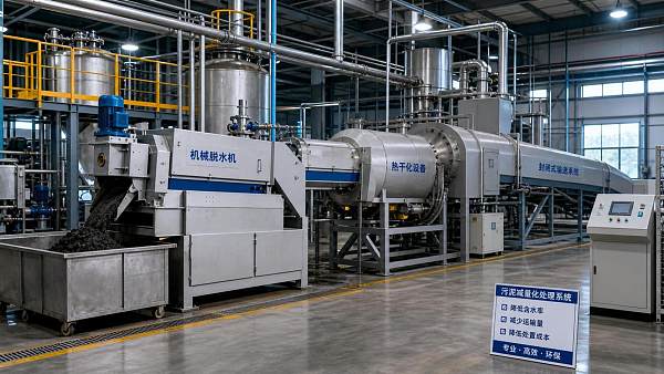 Sludge Cake Handling Equipment: Choosing Between Dewatering and Drying for Lower Disposal Cost