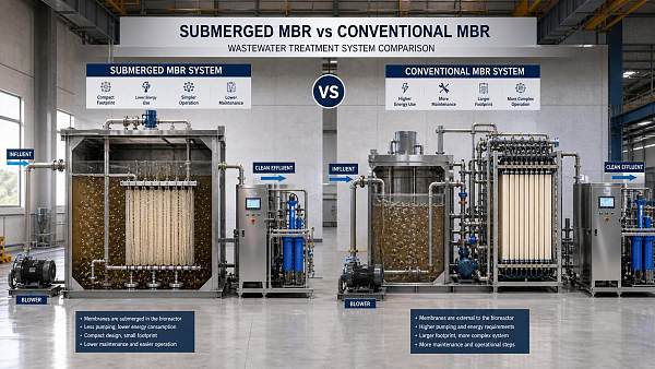 Submerged MBR vs Conventional MBR: Key Selection Factors