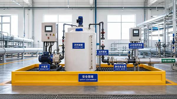 How to Size a Chemical Dosing System for Flow Rate, pH, and Safety