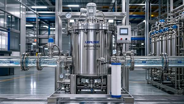 How to choose process water filtration selection for stable flow