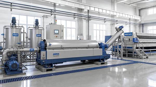 When does centrifugal sludge dewatering outperform a filter press?