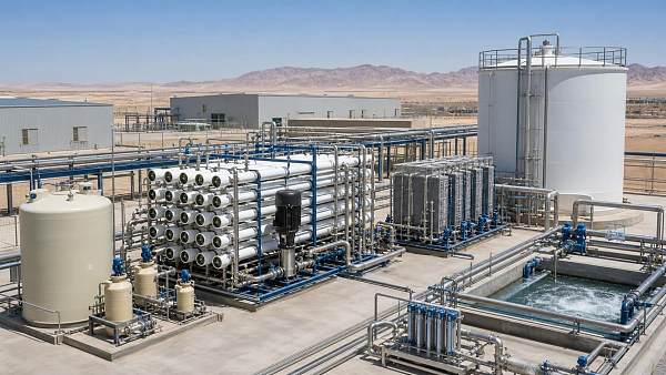 How to estimate the total cost of a demineralization plant in Saudi Arabia