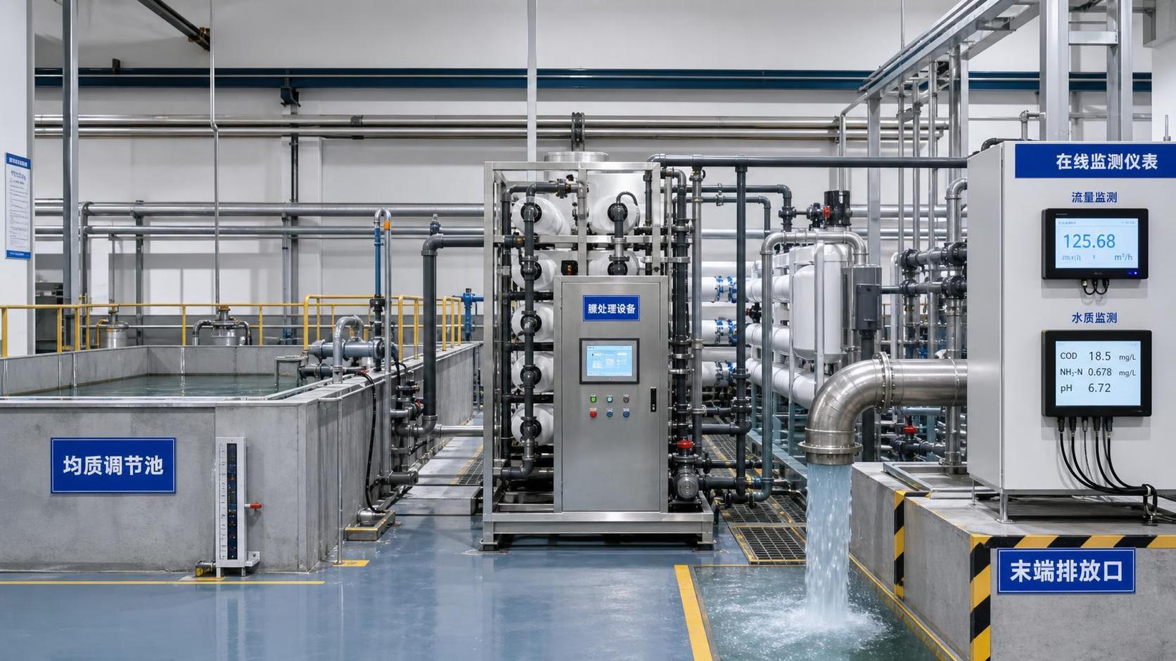 What do technology-based effluent limits require from discharge system designs?