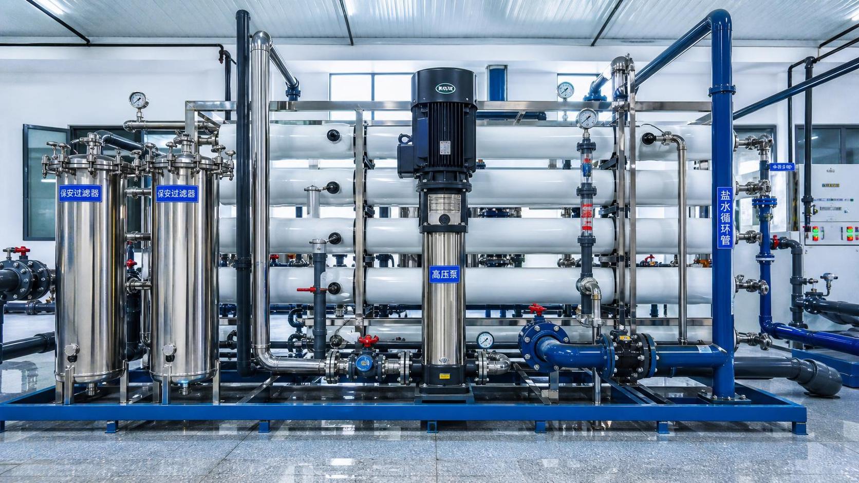 Why Does High-Pressure Pump Efficiency Drop in High-Salinity RO Systems?