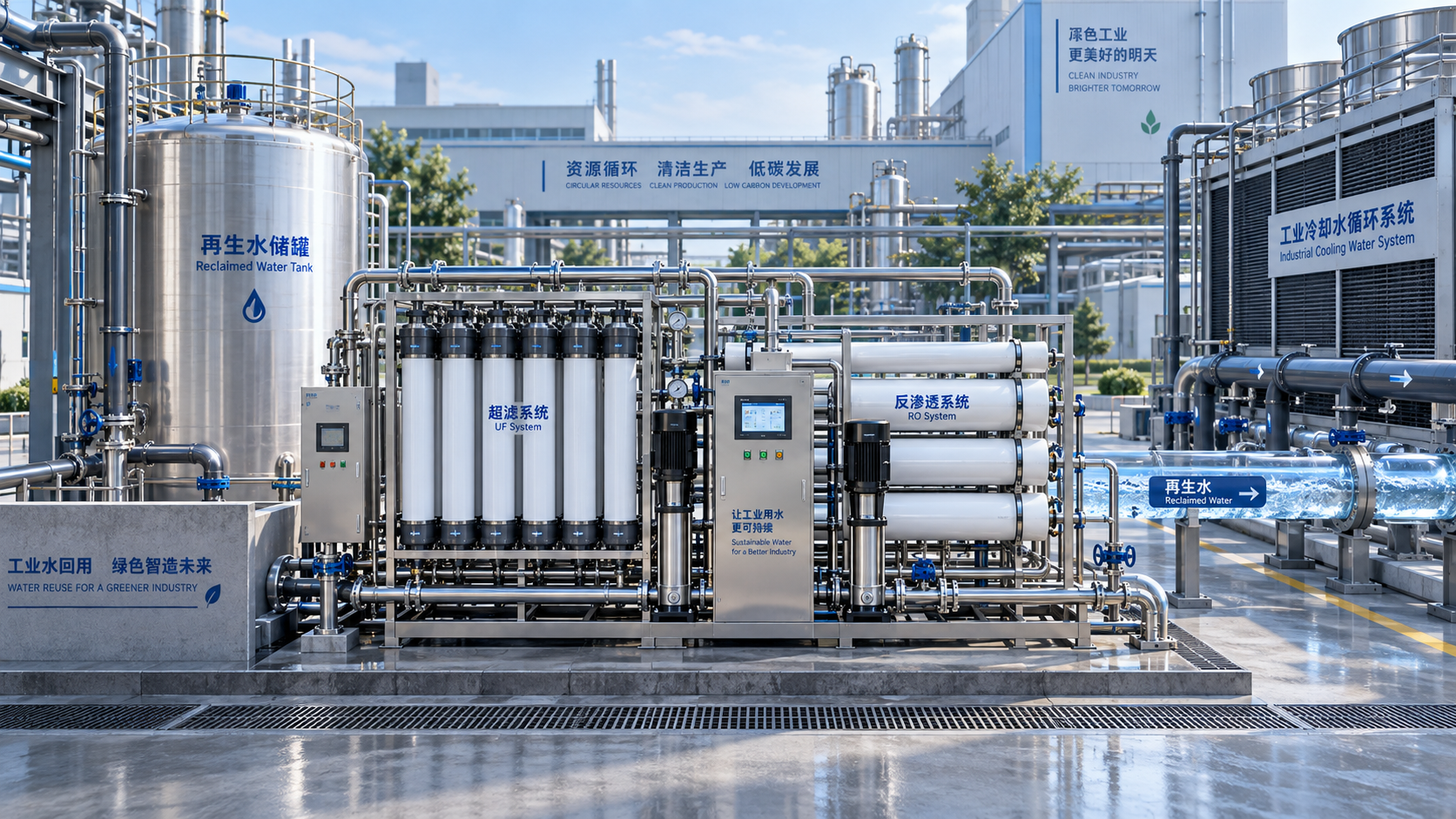 When does industrial wastewater reclamation for reuse justify its cost?