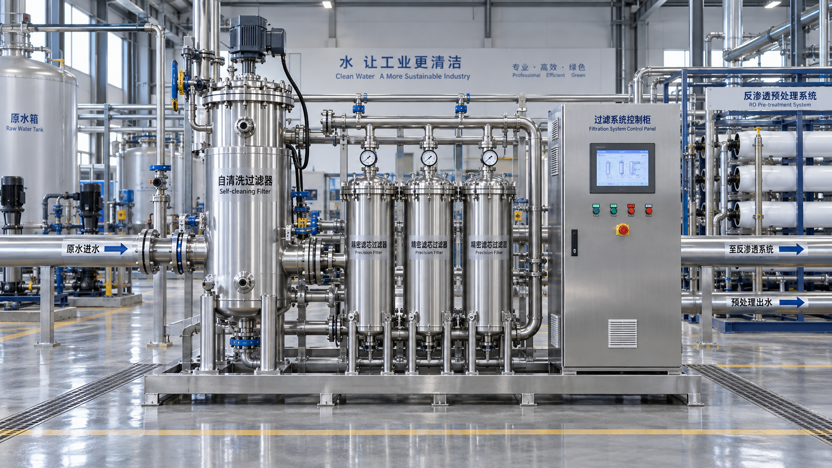 What makes a water filtration systems distributor reliable for projects?