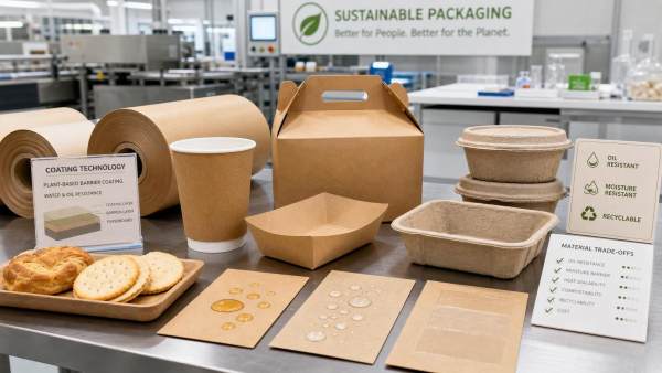 Recyclable Paper-Based Food Packaging: Material Choices and Trade-Offs