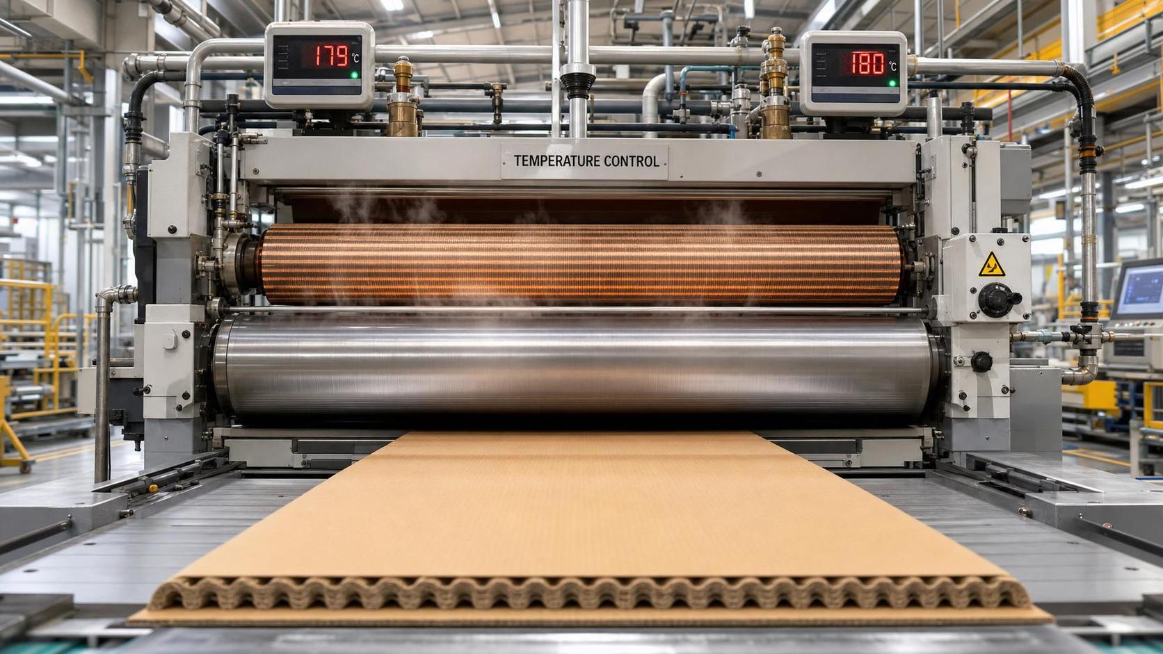 How Corrugating Roll Temperature Affects Board Quality in Italy